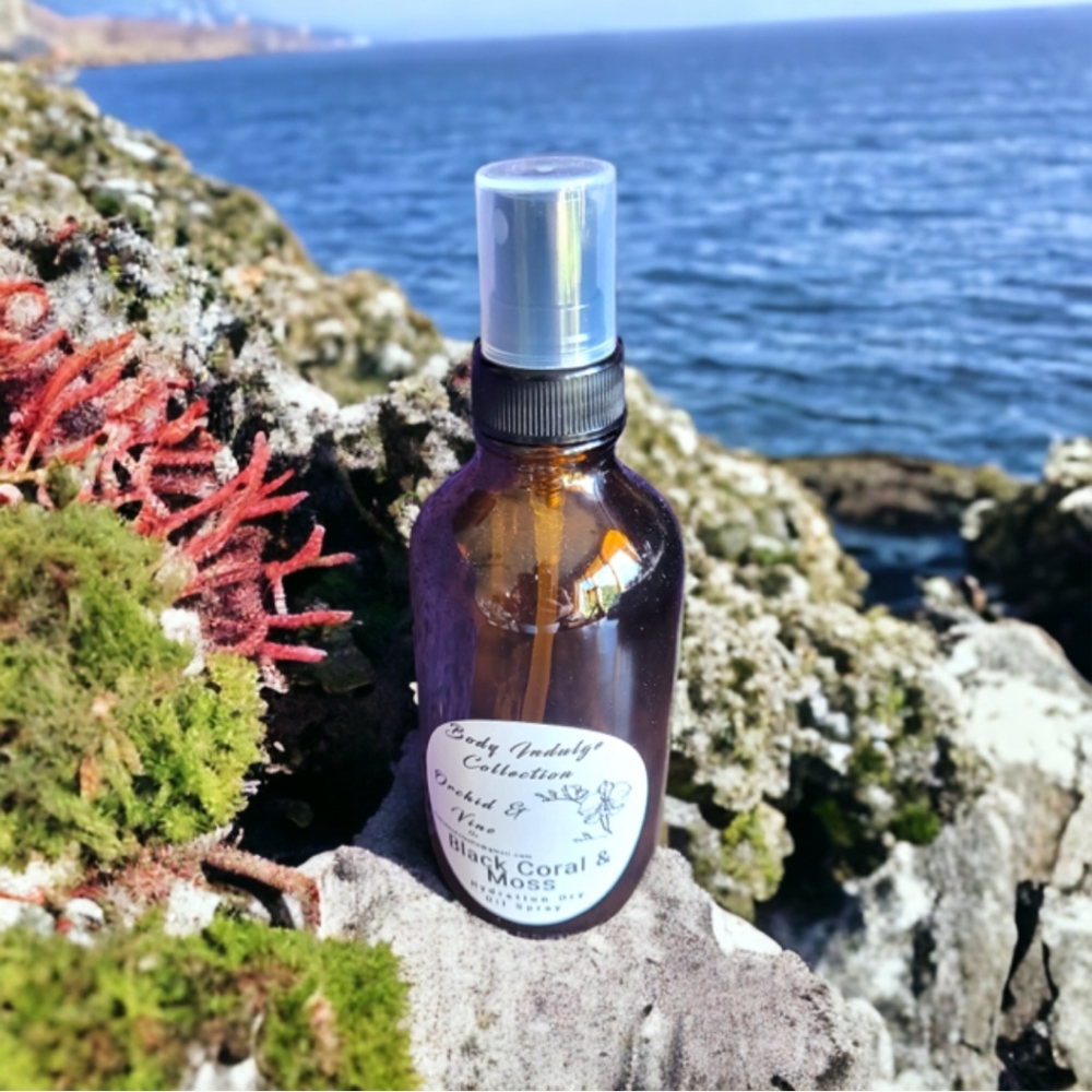 BLACK CORAL & MOSS Body Indulge Hydration Dry Body Oil Spray 2 oz
